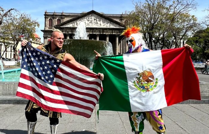 Laredo Kid y Psycho Clown en Jalisco