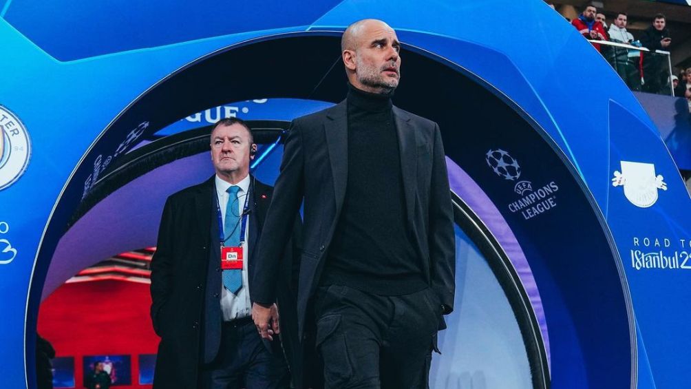 Pep Guardiola afirma que la presión de ganar la Champions es para el Real Madrid