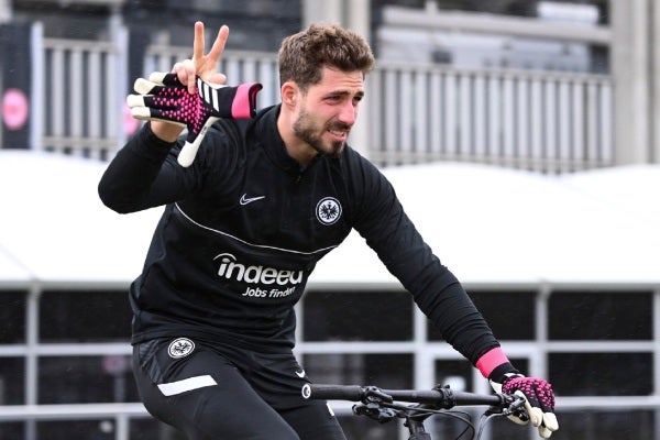 El entrenamiento del Frankfurt 