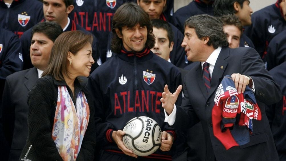 Atlante celebrando el campeonato del 2007