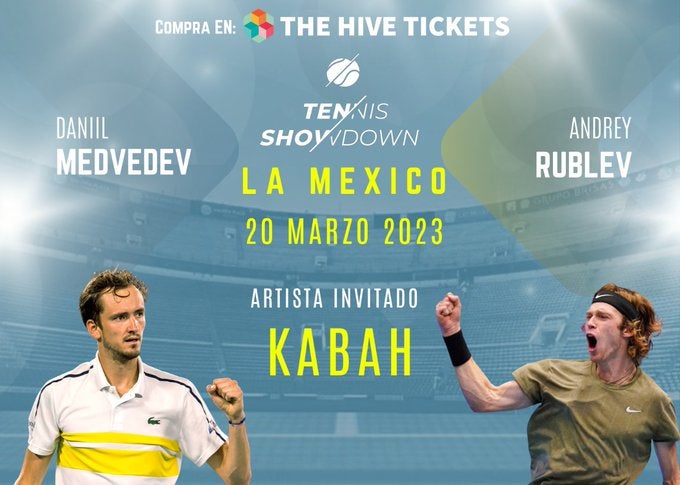 Prmocional de Daniil Medvedev y Andrey Rublev