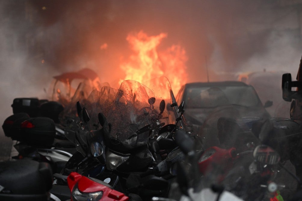 La violencia se apoderó de la Champions League