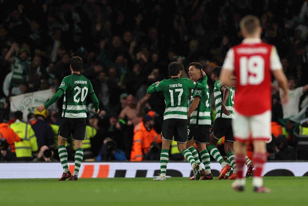 El Arsenal no pudo con el Sporting de Lisboa