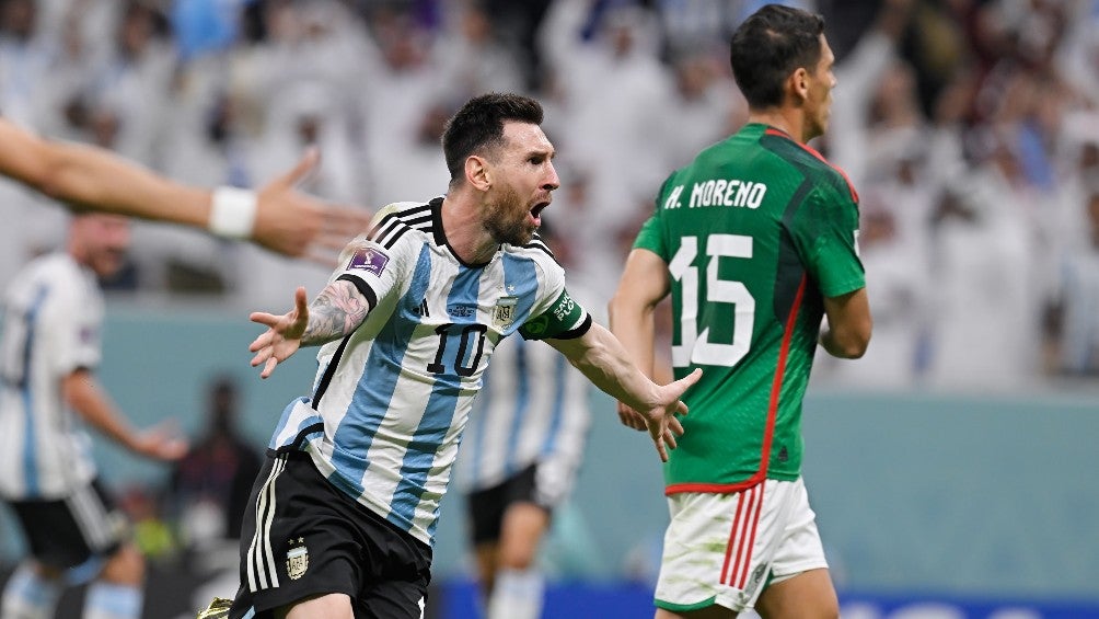 Lionel Messi le anotó a México en Qatar 2022