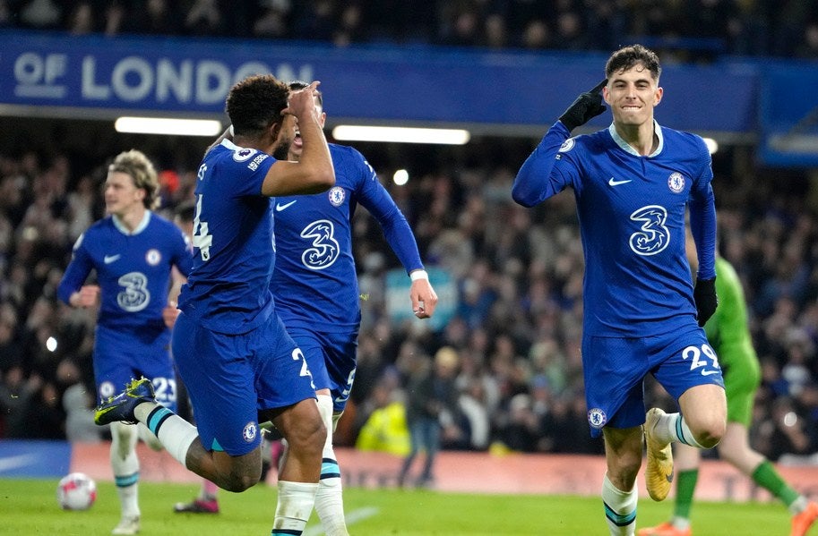 Kai Havertz anotó el segundo gol de su equipo