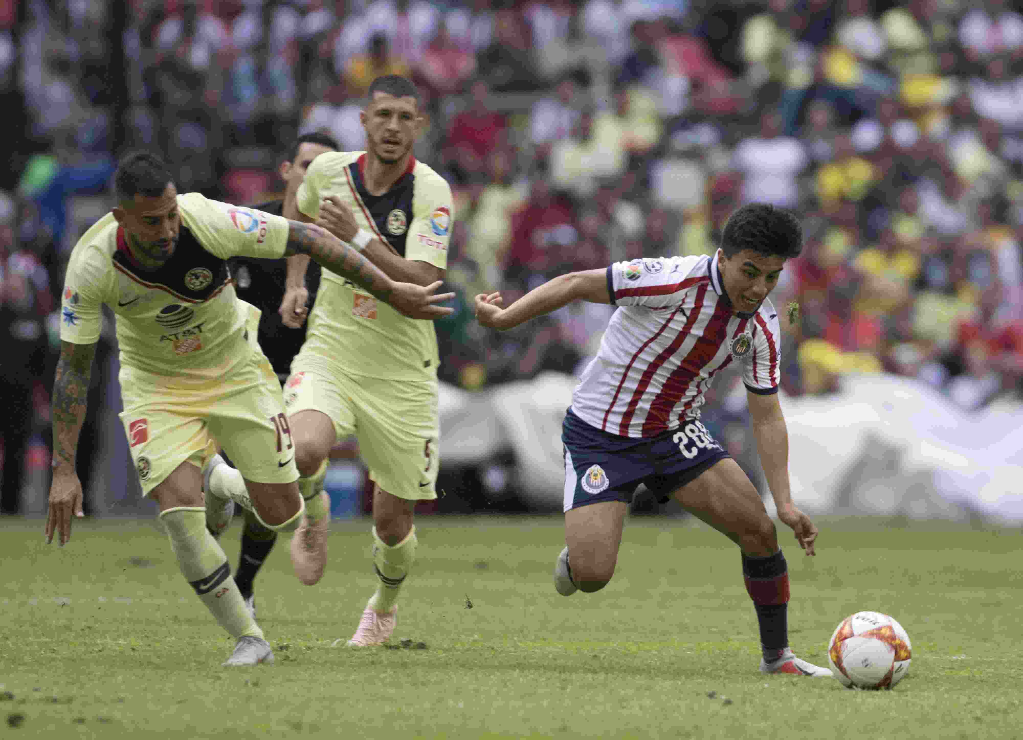 Partido entre América y Chivas 