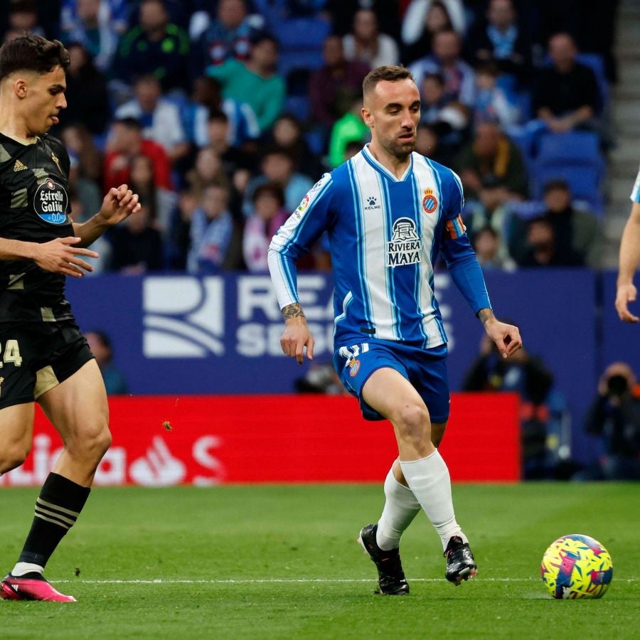 Partido entre el Espanyol contra el Celta de Vigo 