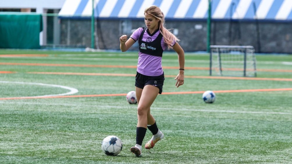 Nailea Vidrio, jugadora de Cruz Azul 