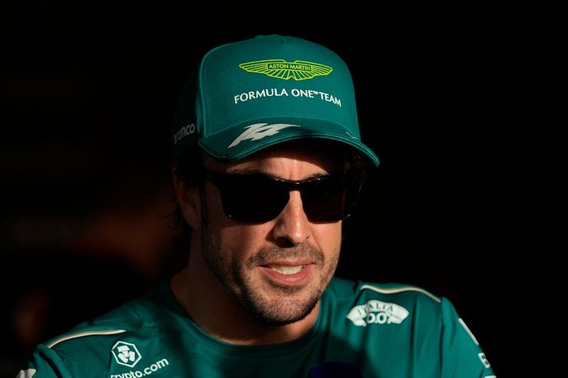 Fernando Alonso tras el Gran Premio de Arabia Saudita