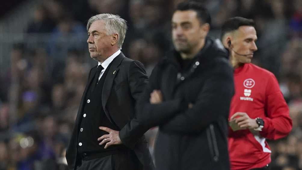 Los dos entrenadores del Barcelona-Real Madrid