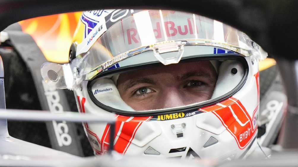 Max Verstappen previo al inicio de el GP