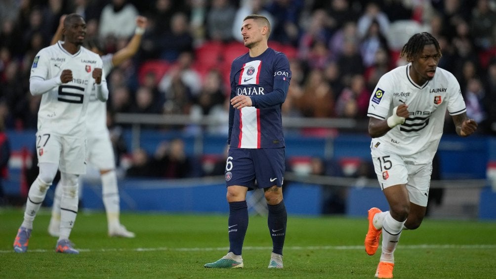 PSG pierde ante Rennes por primera vez en casa esta temporada