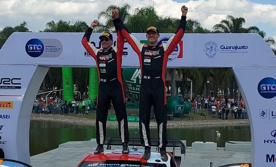 Orgei ganó el WRC en México por séptima vez