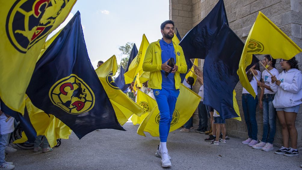 Araujo con las Águilas del América