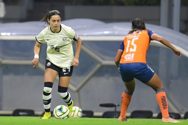 En partido con América Femenil 