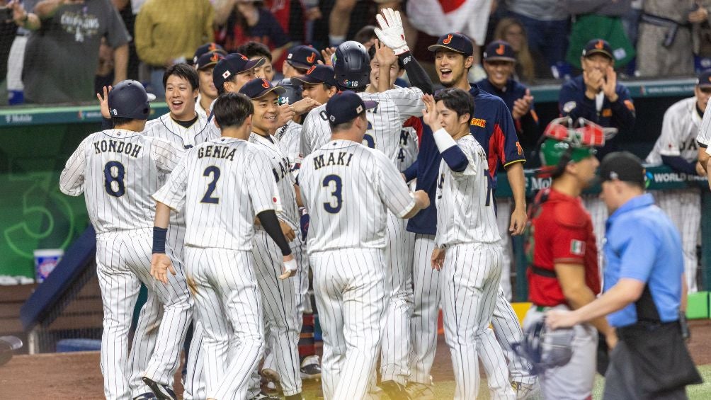 Japón pudo remontar el encuentro y ganarlo en la novena