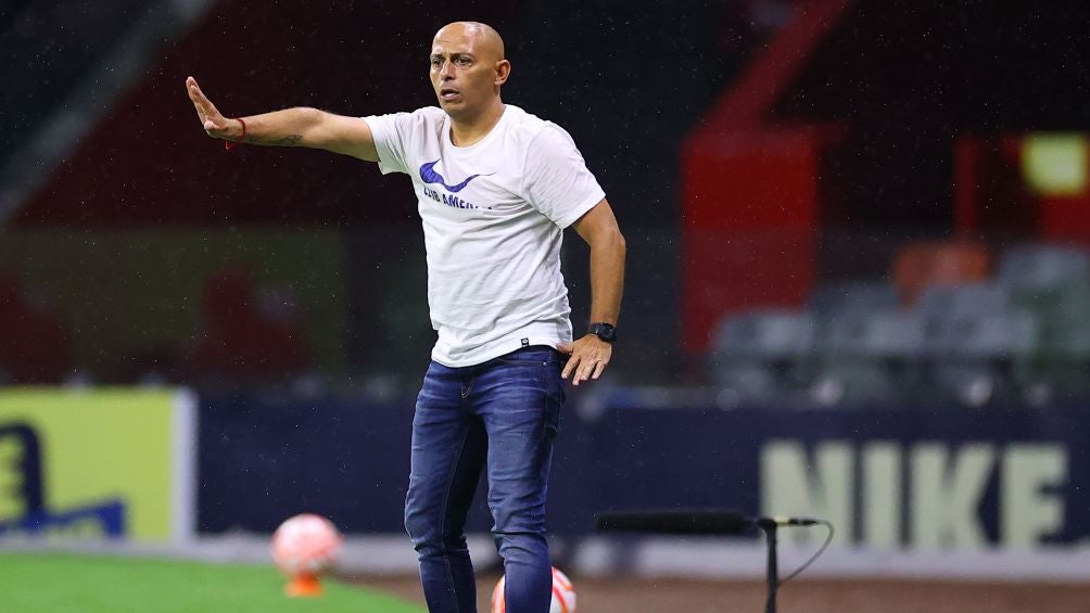 Ángel Villacampa, técnico de América Femenil