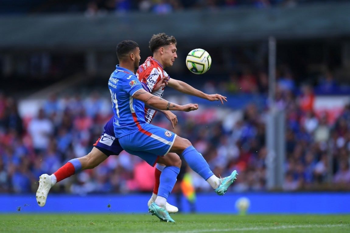 Escobar en el partido frente a San Luis