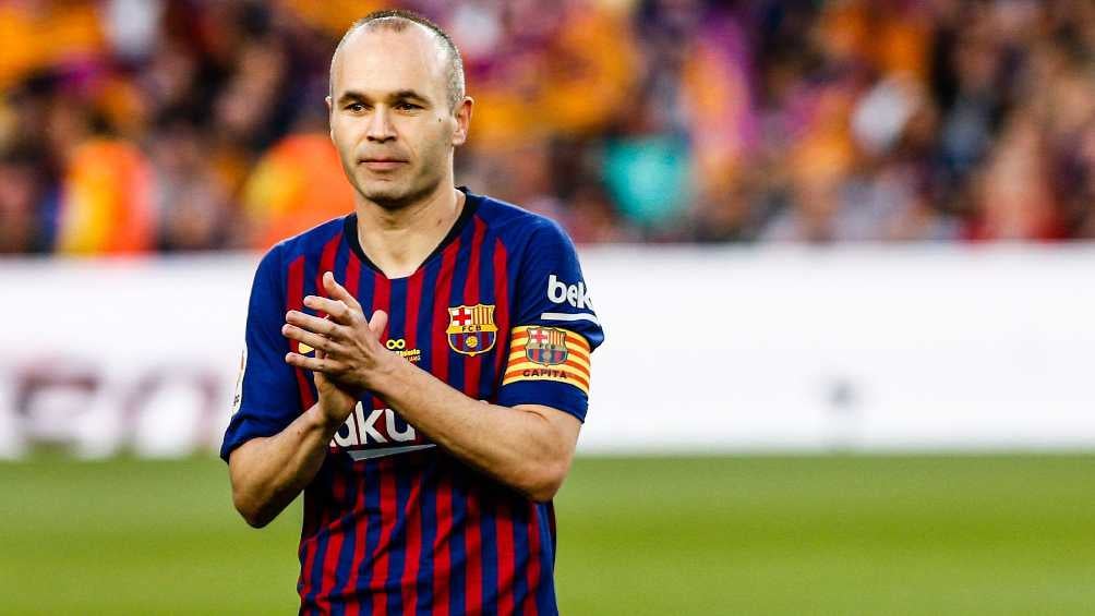 Iniesta en sus últimos partidos con el Barcelona