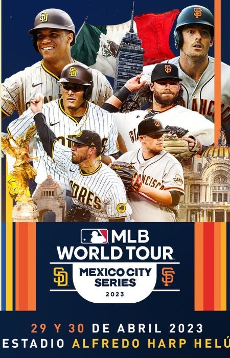 Padres de San Diego se enfrentarán a Giants de San Francisco en la Ciudad de México