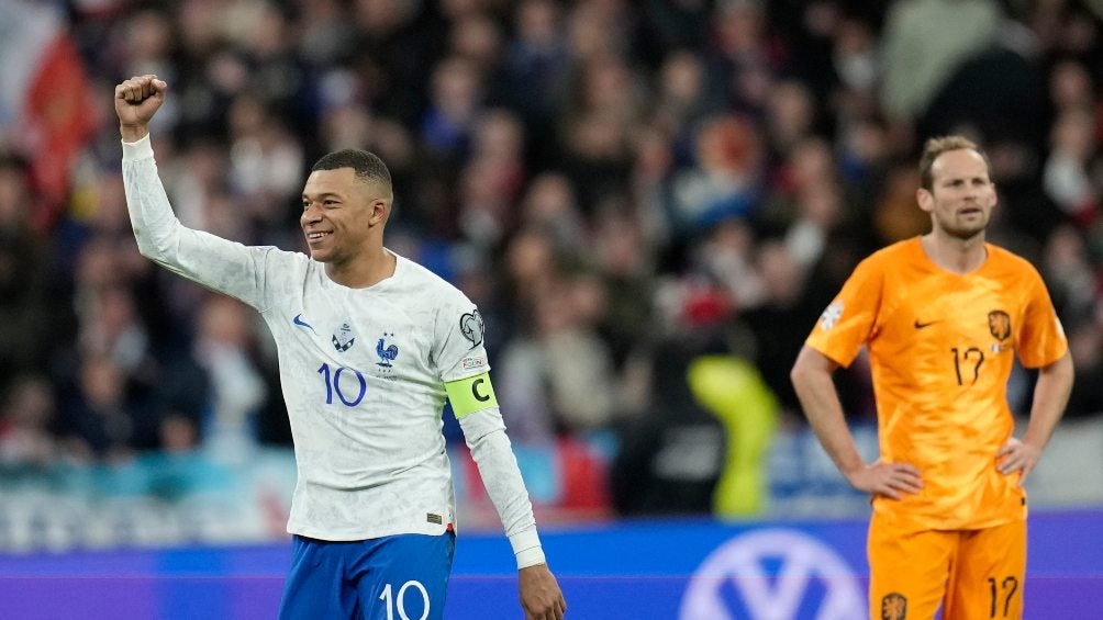 Eurocopa: Mbappé lidera goleada de Francia ante Países Bajos en las eliminatorias