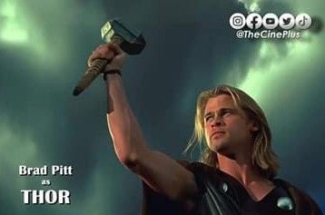 Brad Pitt como Thor