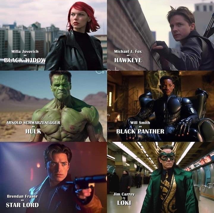 Así lucirían los Avengers si hubieran sido filmados en los 80's