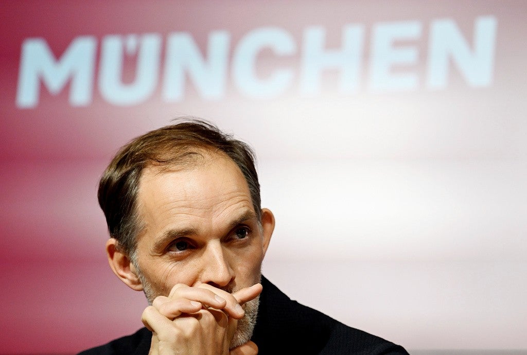 Thomas Tuchel en su presentación con el Bayern Munich