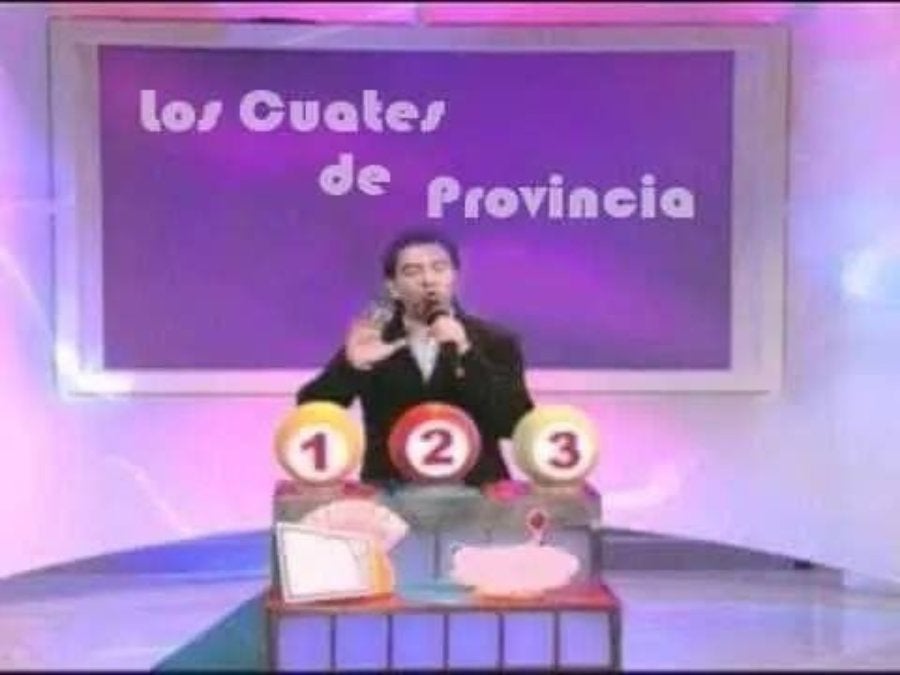 Sección de los Cuates de Provincia en el programa de Chabelo 