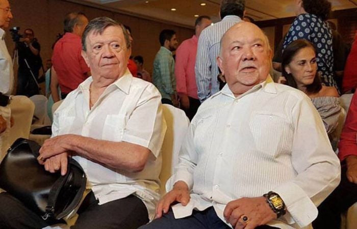 'Chabelo' y Sergio Corona en un evento