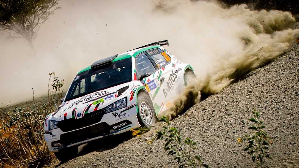 Alejandro Mauro durante una carrera