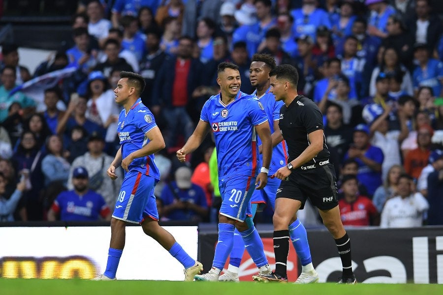 Jugadores de Cruz Azul en la Fecha 12