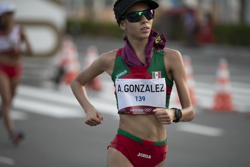 González con la mira puesta sobre la meta