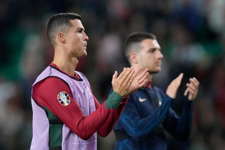 Ronaldo en juego con Portugal 