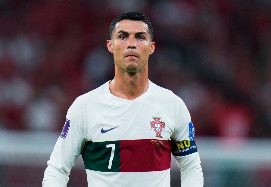 CR7 en partido Internacional con su selección 