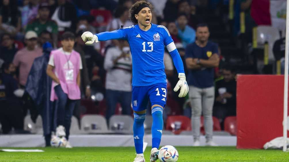 Guillermo Ochoa con la Selección Mexicana