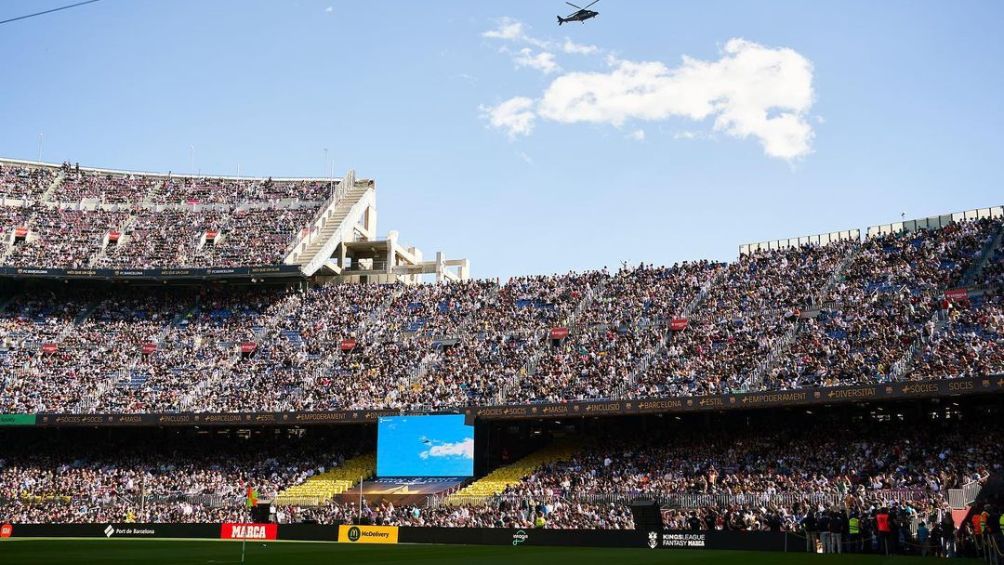 El Camp Nou lució casi lleno para el Final Four de la Kings League