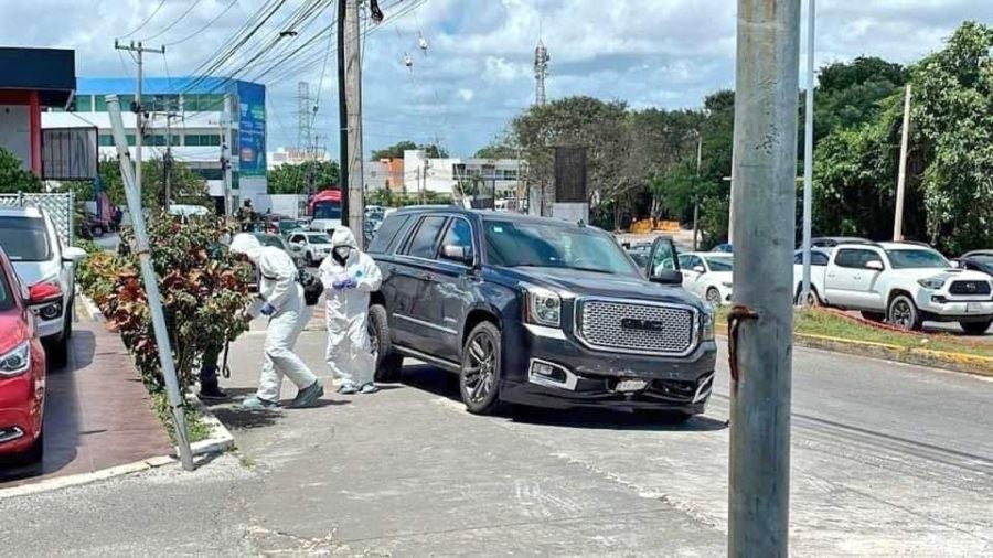 Calles de Cancún tras el incidente 