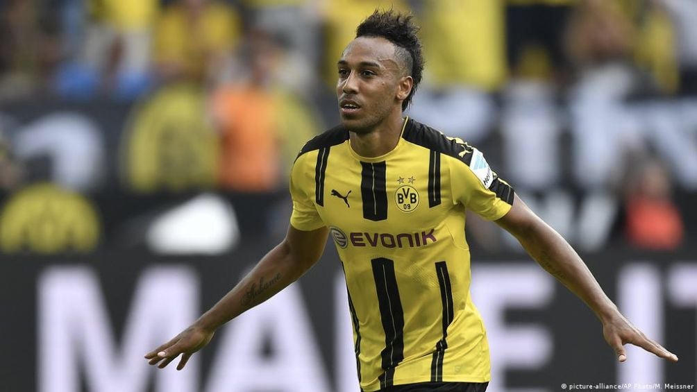 Auba en su paso por el Borussia Dortmund