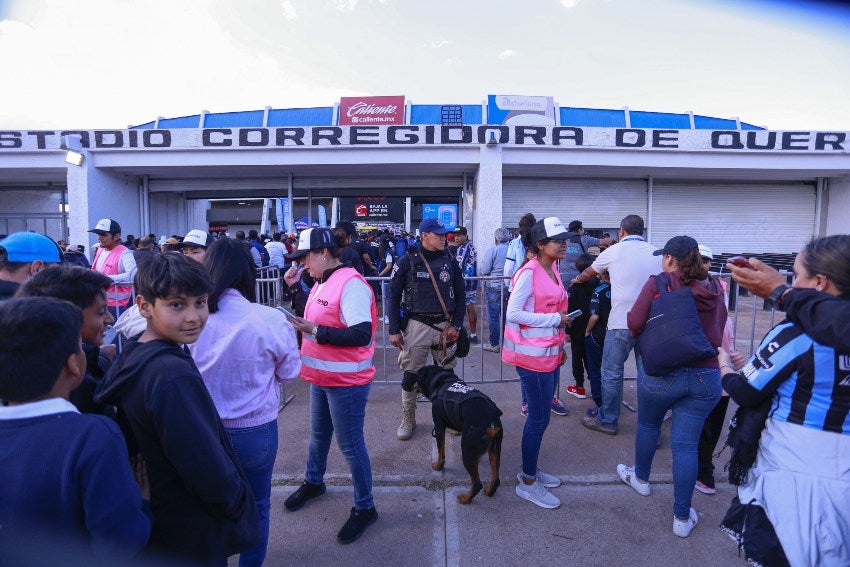 Estadio La Corregidora implementó el Fan ID