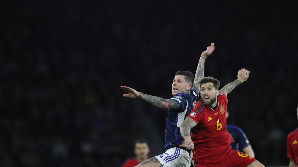 Martínez recientemente jugó con la selección española