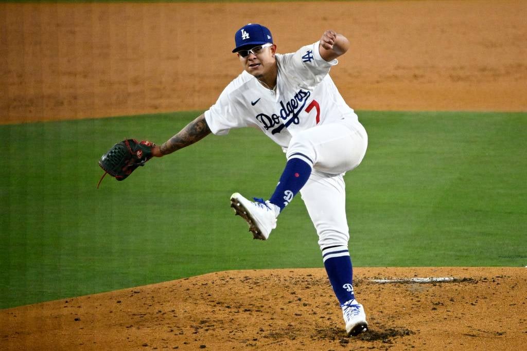 Julio Urías brilló con los Dodgers