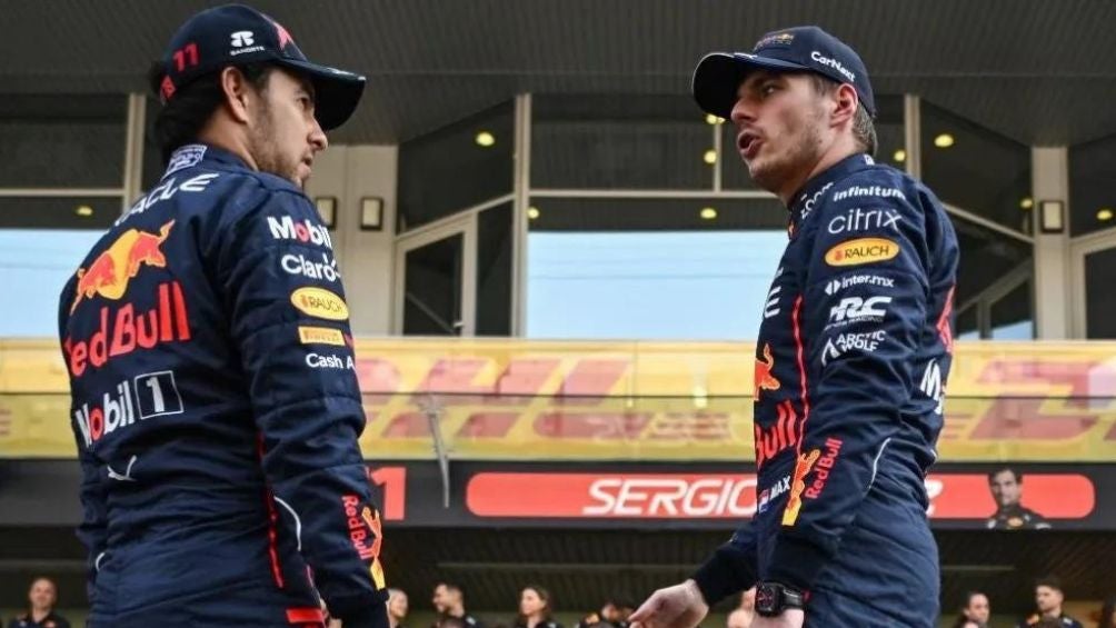 Checo Pérez y Verstappen luego de un Gran Premio