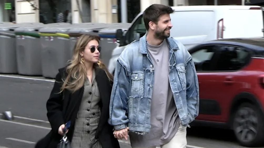 Gerard Piqué junto a Clara Chía