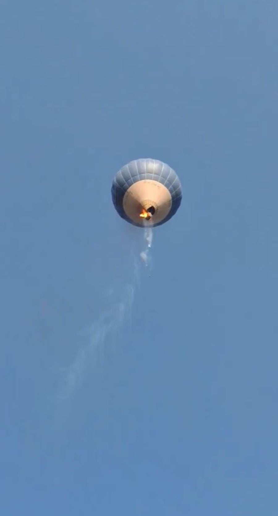 Globo en las pirámides de Teotihuacán 