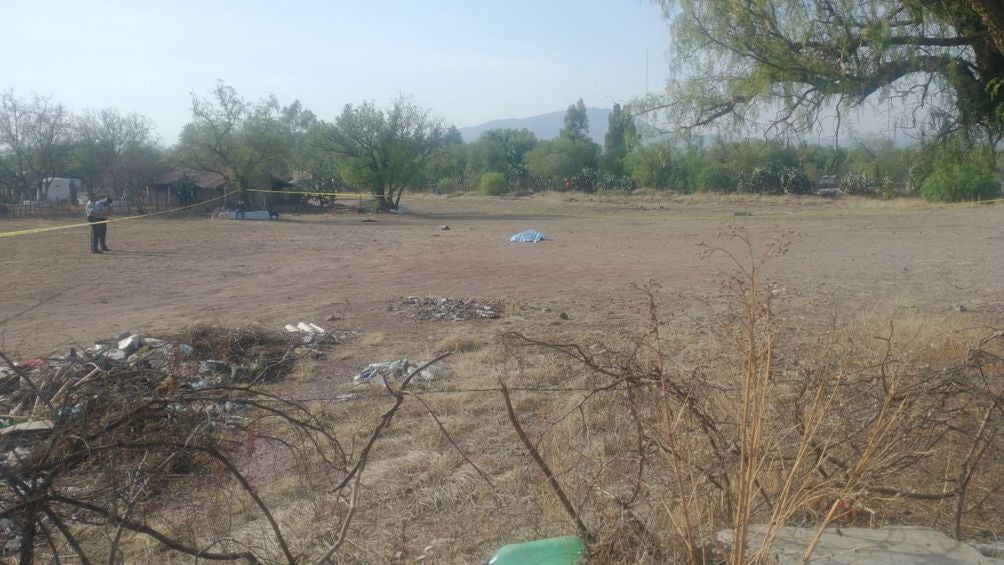 Así luce la zona de los hechos en Teotihuacán