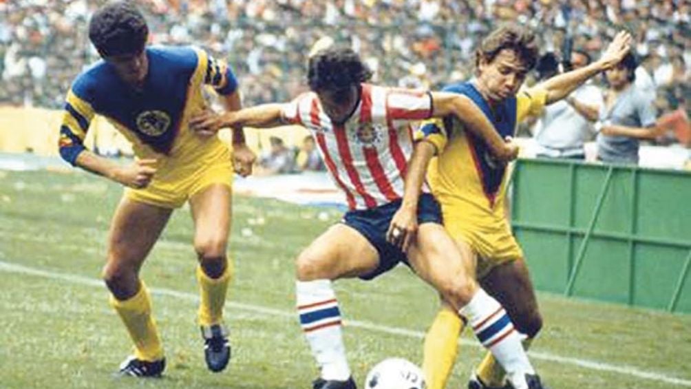 Rivas durante un Clásico Nacional