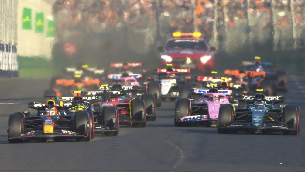 Verstappen fue líder de la carrera en Australia