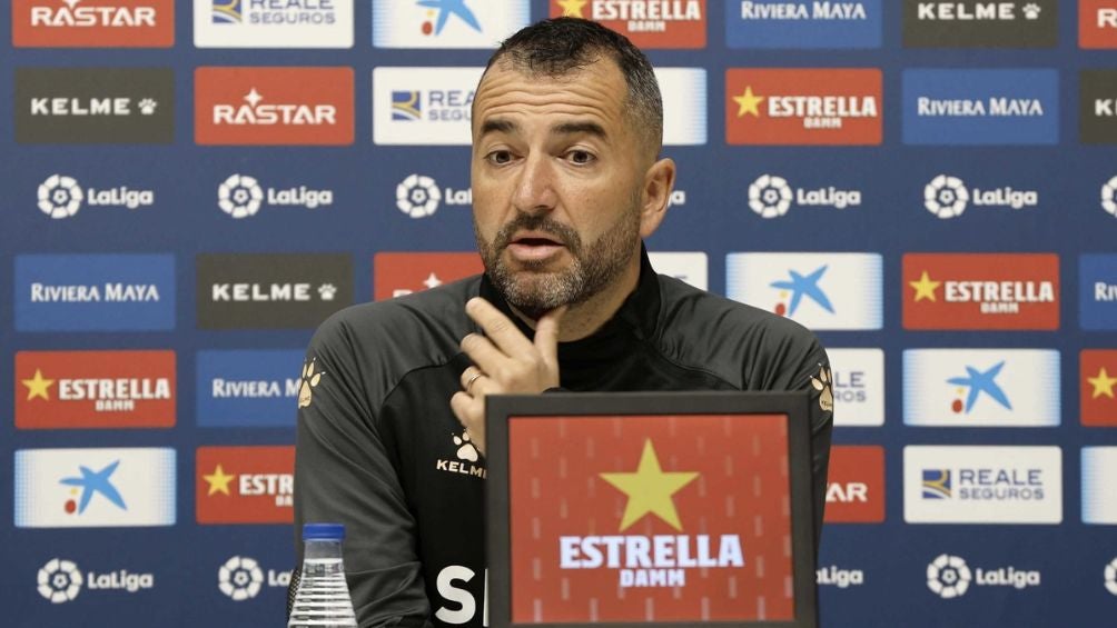 El ahora exentrenador del Espanyol de Barcelona