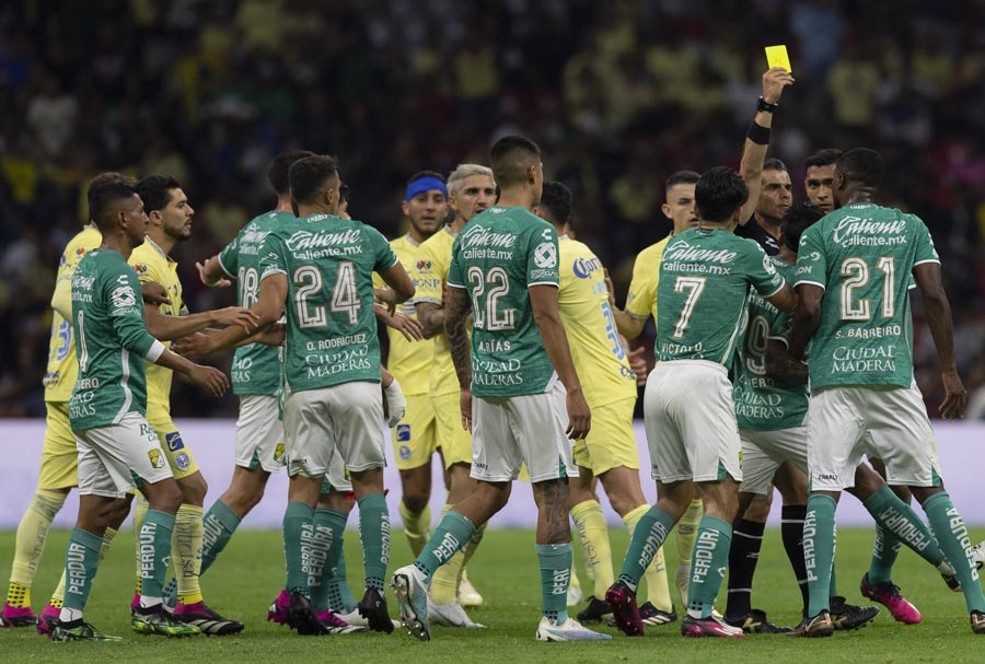 El duelo entre América y León estuvo 'calientito'